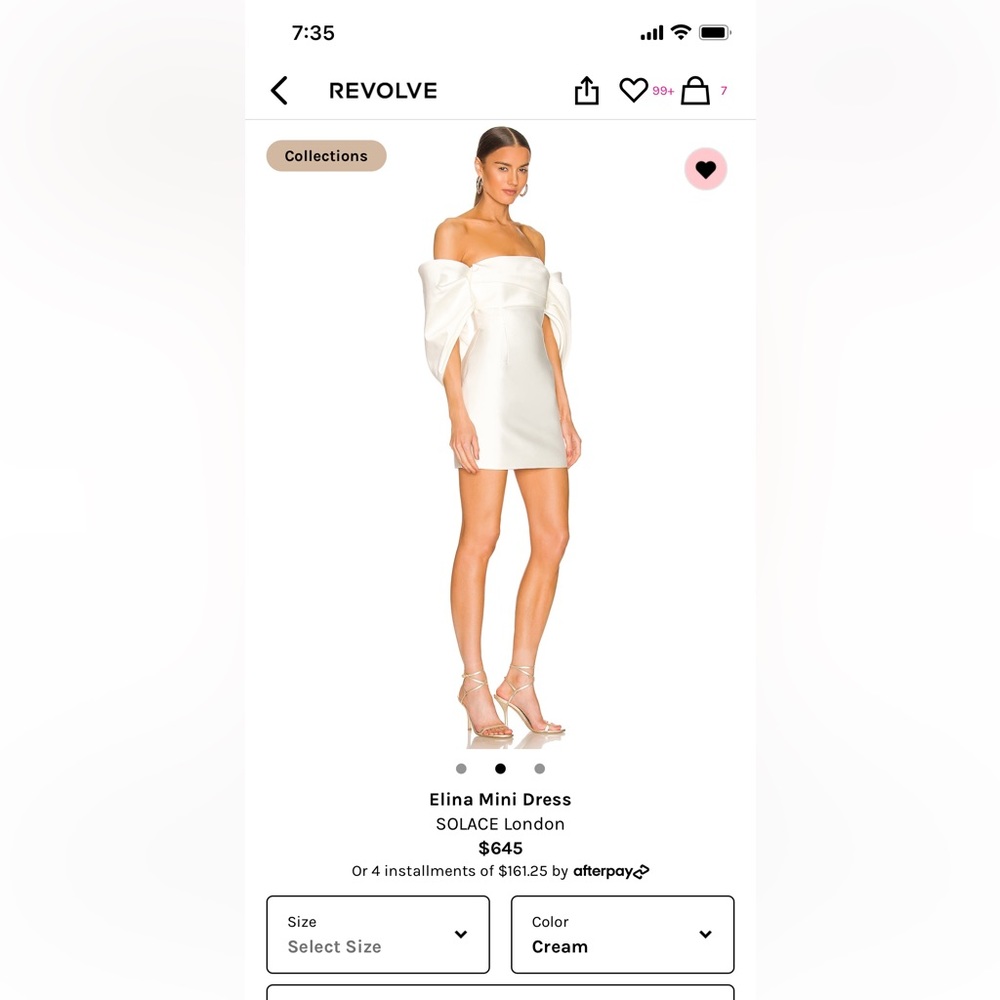 Solace London Elina Mini Dress